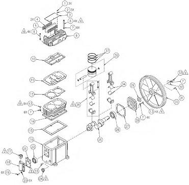 Coleman MLA1983054 Pump Breakdown